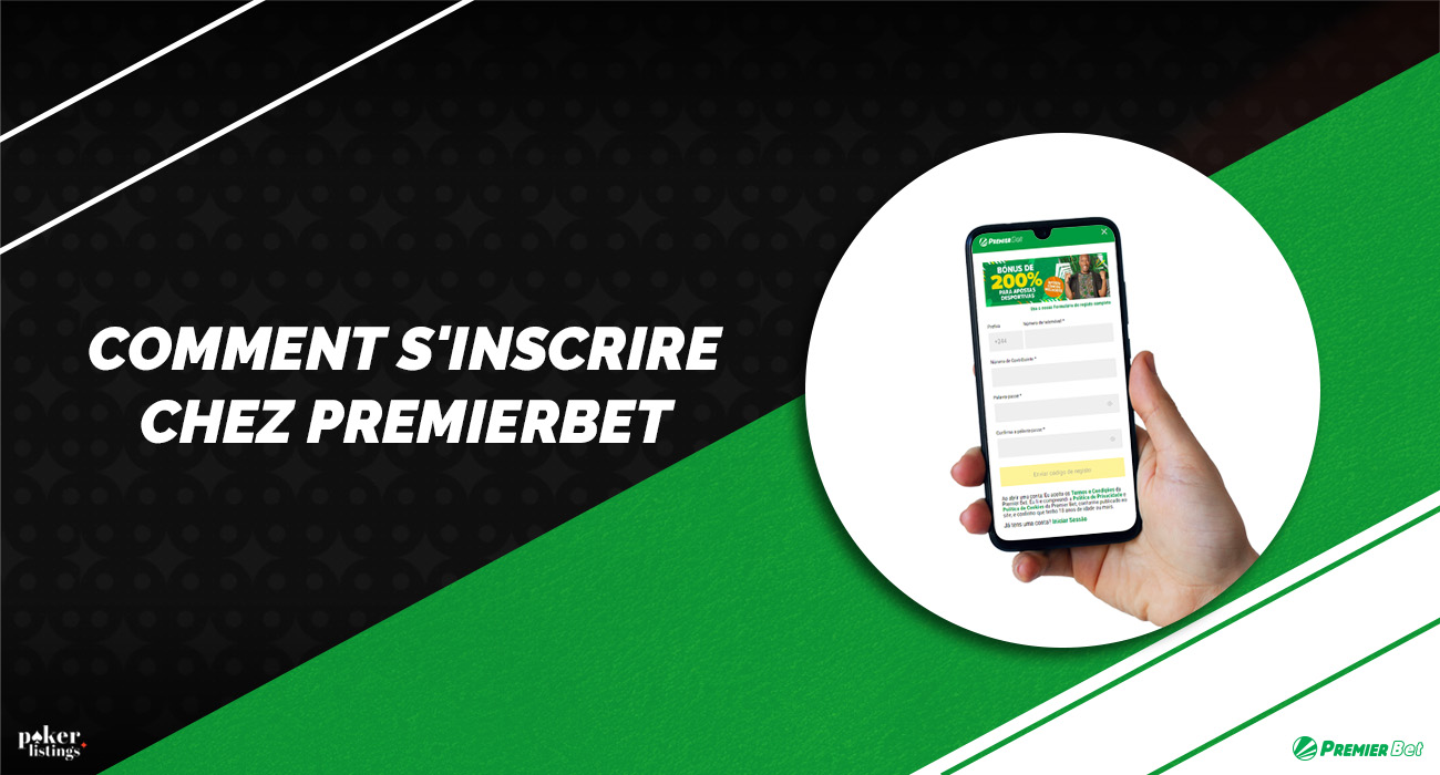 Comment s'inscrire chez PremierBet