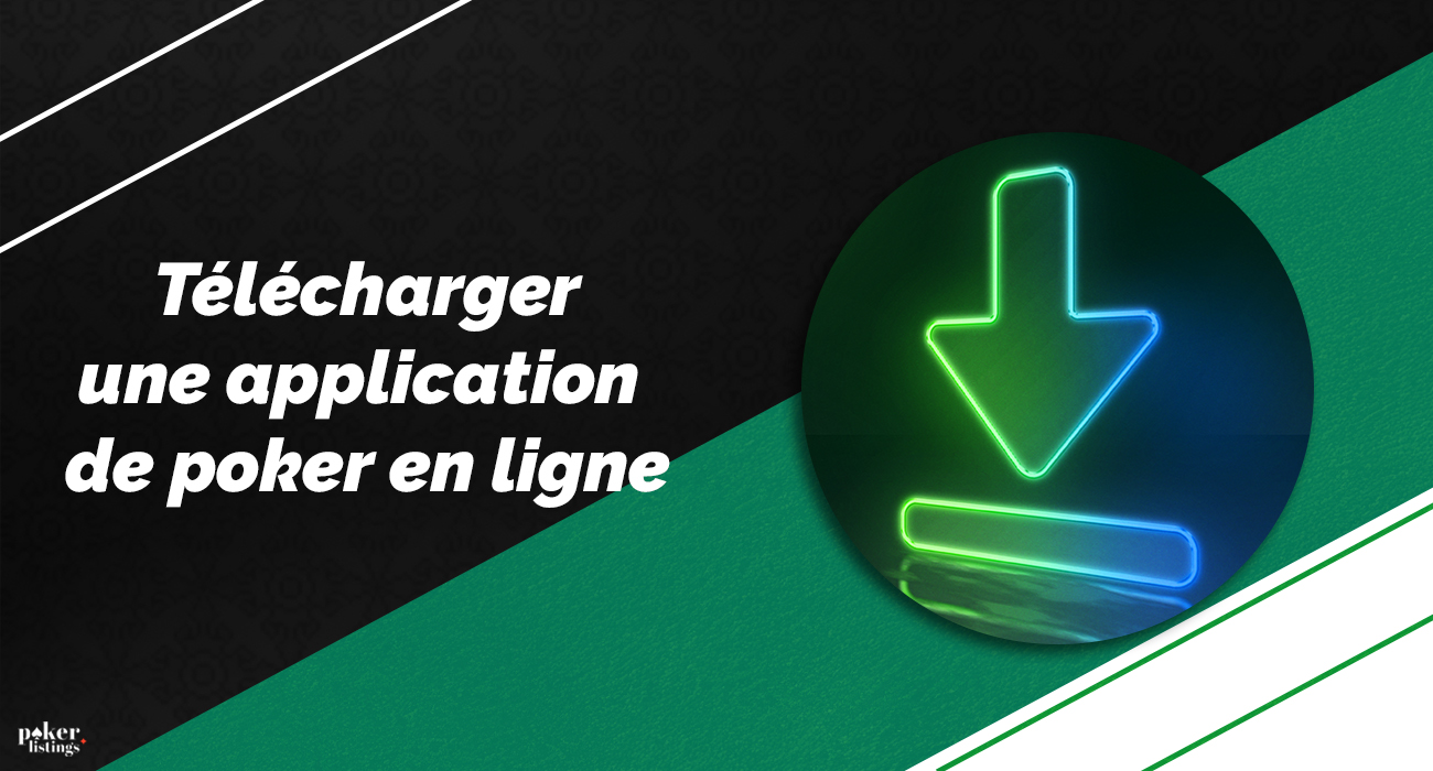 Instructions pour l'installation d'une application de poker mobile
